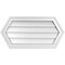 Ekena Millwork Half Round Surface Mount PVC Gable Vent w/ 2"W x 2"P Brickmould Sill Frame, 28"W x 14"H GVPHR28X1403SN - alternate 1